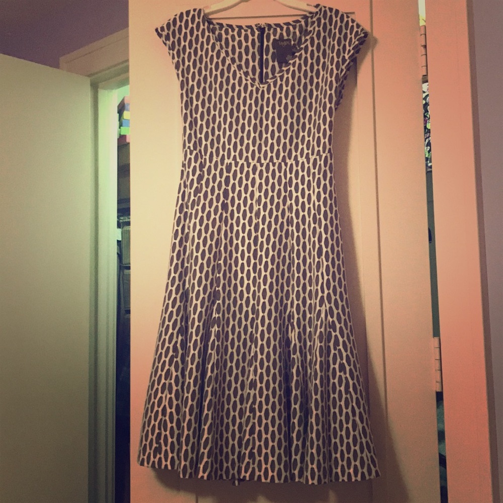 Taylor cap sleeve formal dress